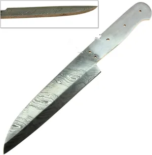 10 Inch Rugged Functional Drop Point Damascus Steel 1095 Hand Forged Knife Blank