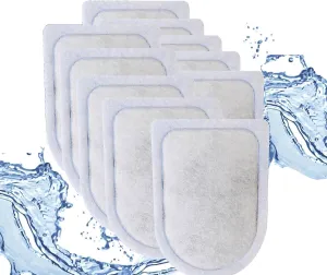 10 Packs Carbon Filter Cartridges for Whisper EX Filters, Replacement Filter Cartridges Large, Fits Whisper EX30/EX45/EX70 Filters