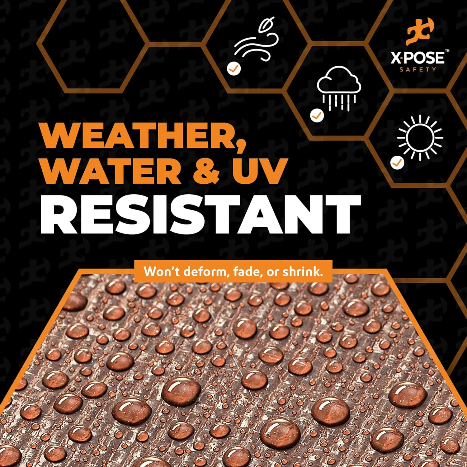 12' x 30' Super Heavy Duty 16 Mil Brown Poly Tarp Cover - Thick Waterproof, UV Resistant, Rip and Tear Proof Tarpaulin with Grommets and Reinforced Edges - by Xpose Safety