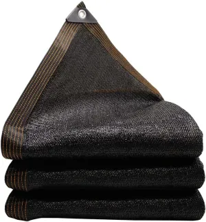 12.8x20 FT Heavy-Duty 70% Shade Cloth Tarp - Reinforced Mesh Sunblock Cover for Dog Kennels, Greenhouses & Patios, Durable UV Protection with Rustproof Grommets, Chicken Coop