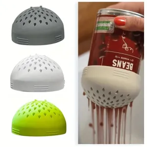 1pc Silicone Can Filter & Mini Colander - Multifunctional Kitchen Strainer