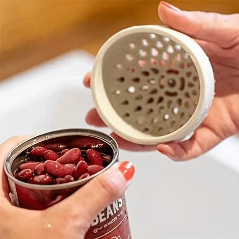 1pc Silicone Can Filter & Mini Colander - Multifunctional Kitchen Strainer
