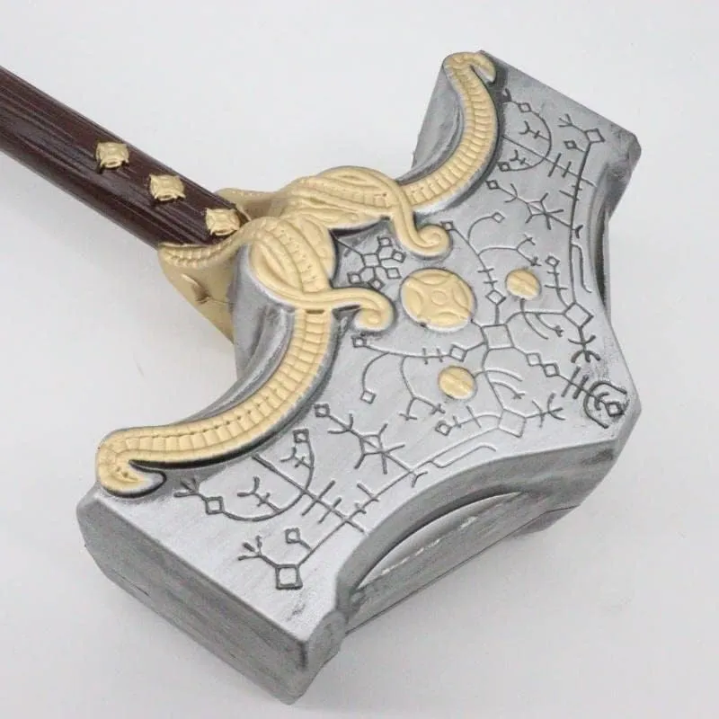 22” Fantasy Kratos Blades of Chaos Flame Foam Sword Axe Knife Blades Props 1:1 Scale LARP