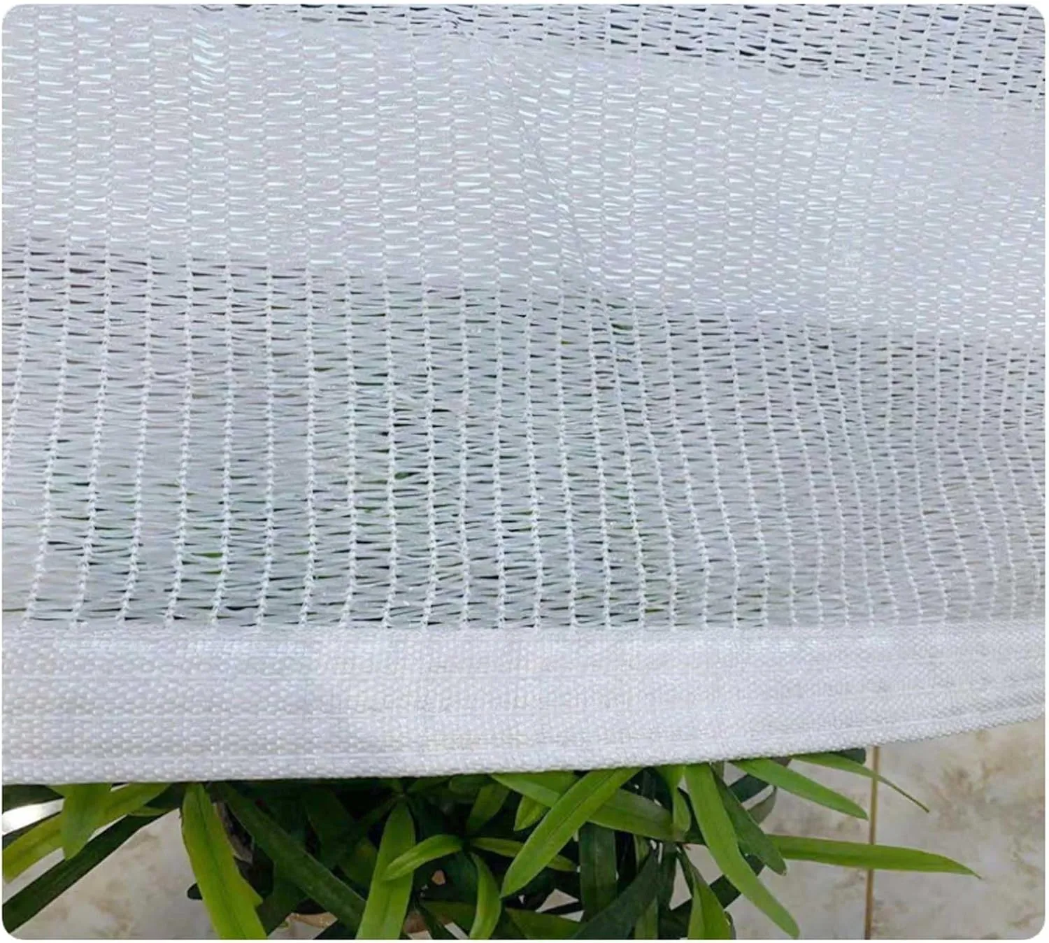 30% White Greenhouse Sun Shade Cloth, Sun Shade Sail Mesh UV Ray Protection 10'x10' 10'x13' 13'x13' 13'x20' 20'x20' Quick-Dry Ventilated for Greenhouse Garden Plants(13'x33')