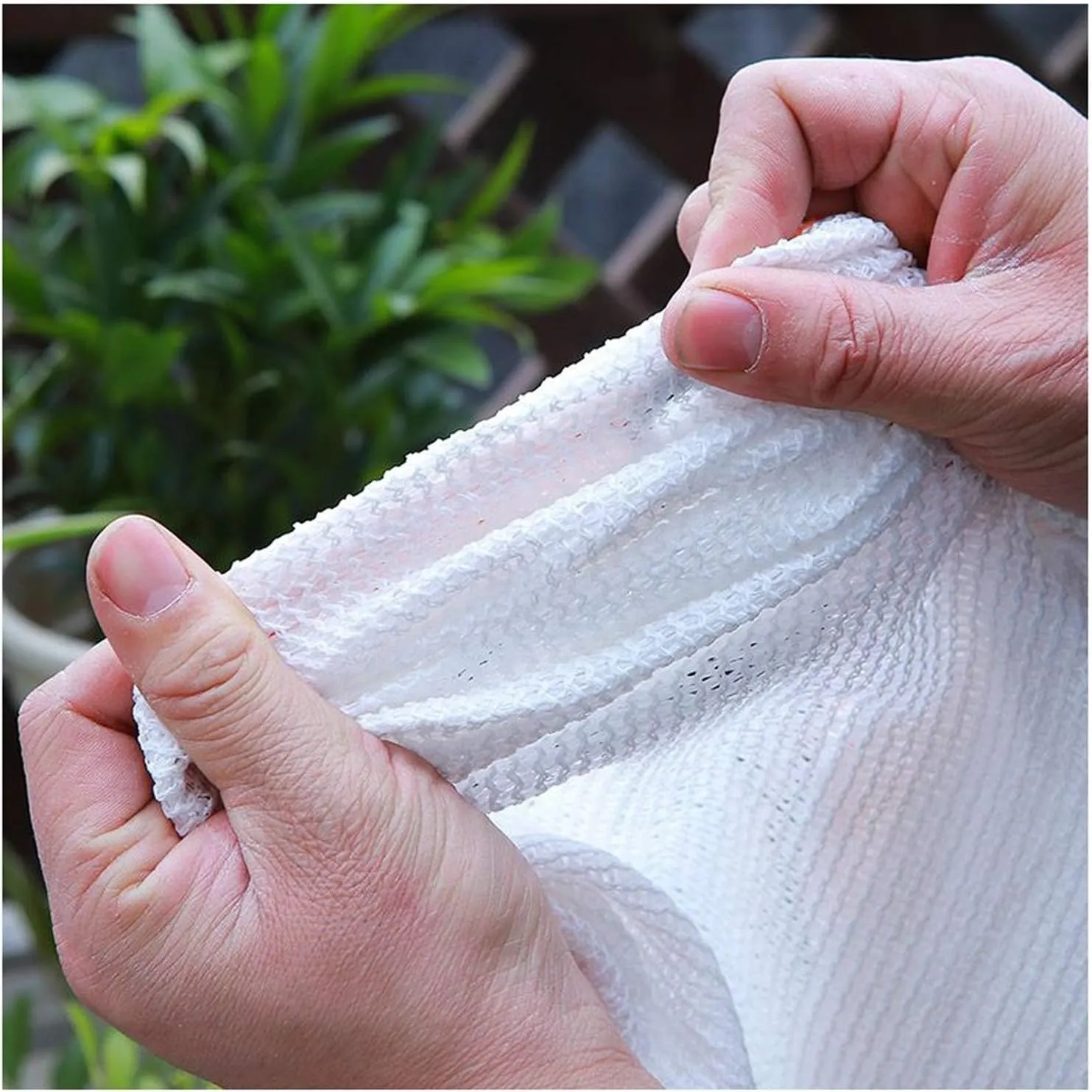 30% White Greenhouse Sun Shade Cloth, Sun Shade Sail Mesh UV Ray Protection 10'x10' 10'x13' 13'x13' 13'x20' 20'x20' Quick-Dry Ventilated for Greenhouse Garden Plants(13'x33')