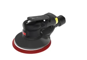 3M Random Orbital Sander, Xtract Pneumatic 88941, 5 in, with Central Vacuum Attachment, 3/32 in Orbit, Ergonomic and Lightweight ROS, .28 HP (209W) Motor