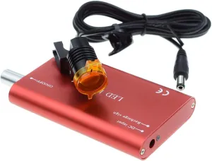 3W Portable LED Head Light Lamp for Surg~ical Medical Binocular Loupes with Filter (Red)