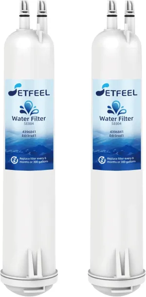 4396841 Water Filter Replacement for Kenmore 460-9083, Compatible with Whirl-pool 9030, 9083, 4396841, 4396710, Water Filter Replacement 3, 2-Pack SETFEEL