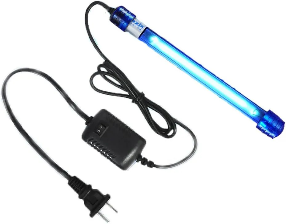 5W 11W 13W Aquarium Algae Clean Light Fish Tank Water Clean Light Aquarium Green Clean Light Waterproof Fish Tank Algae Clean Light for Pond Fish Tank Sump Swim Pool (5w 6.9inch)