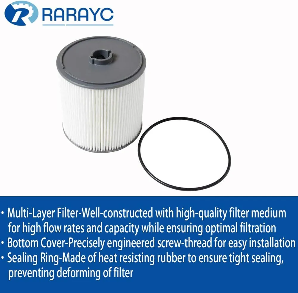 6.7L Cummins Fuel Filter Water Separator set for 2019 2020 2021 2022 2023 2024 Ram Turbo Diesel Engines 68157291AA 68436631AA and Oil Filter 5083285AA