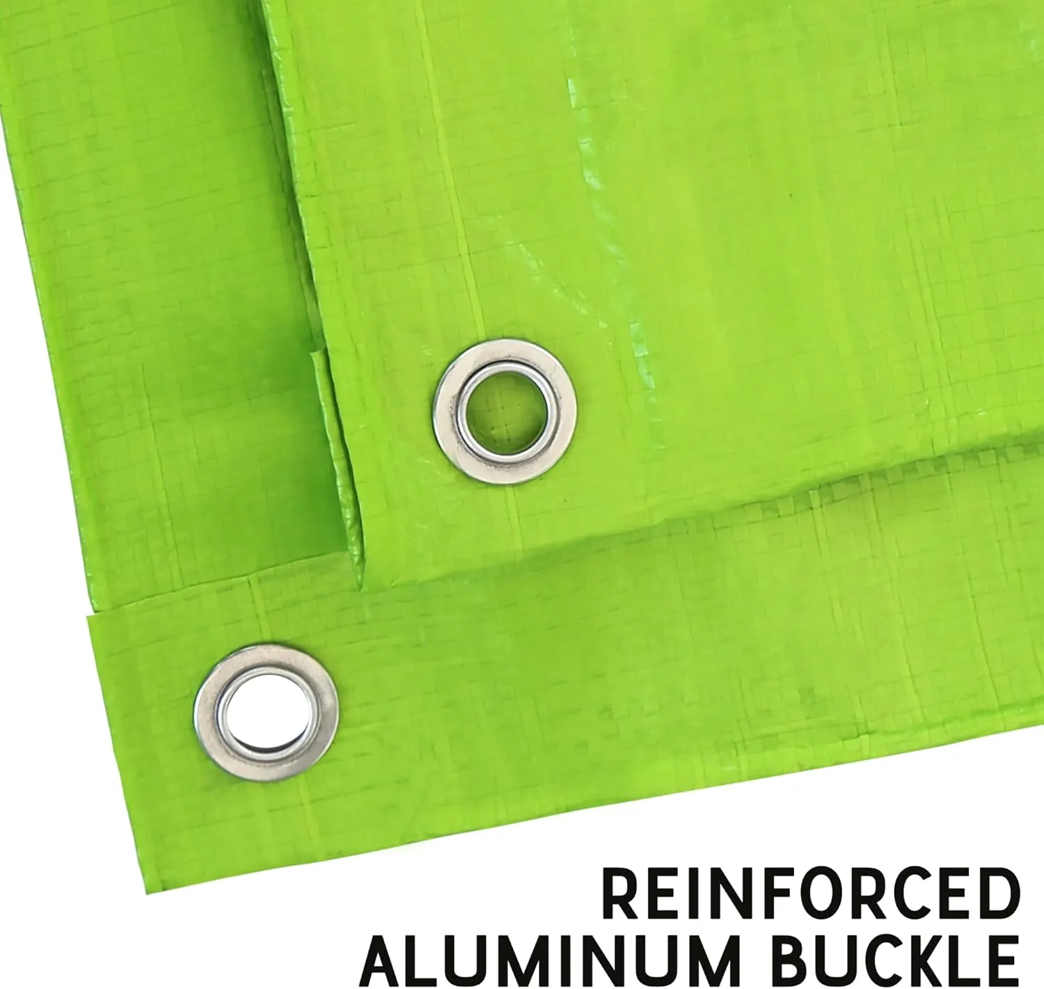 7 Mil Lime Green 10x12 Feet Tarp -Multifuctional Poly Tarp - Cover,Waterproof, UV Resistant, Weather Resistant
