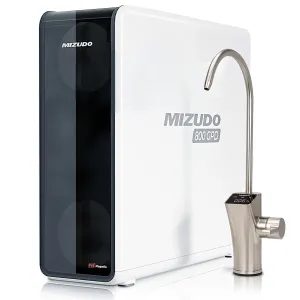 800GPD Tankless Reverse Osmosis System, MIZUDO 9 Stage Tankless RO Water Filtration System Under Sink, 3:1 Pure to Drain, 3-Year Filter Life, NSF/ANSI Certified TDS Reduction, Smart Display Faucet