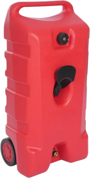 95 L 25.1 Gallon Boat Fuel Tank, Portable Outboard Marine Fuel Tank with Hose, Outboard Gas Tank for Outboard Boat Motors, 19.29'' x 12.99'' x 38.98''