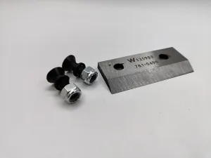 981-0490 710-1054 Fits for Troy-Bilt MTD Craftsman Yard Machines Chipper Blades w/Screws
