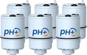 [Alkaline] 6 Pack Filter Replacement for All PUR®, PUR®PLUS Faucet Filtration Systems, Pur® RF-9999® Faucet Water Filter, NSF Certified, AQUA CREST
