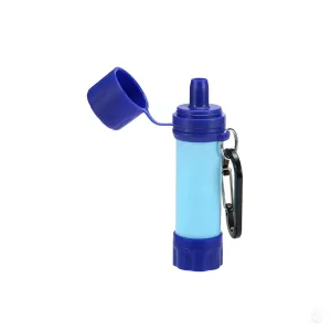 Apwikoger Portable Water Purifier Straw - Emergency Water Filter for Hiking & Camping