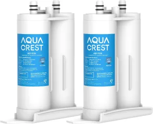 AQUA CREST Replacement for Frigidaire® & Electrolux® WF2CB®, PureSource2®, NGFC 2000, FC100, 1004-42-FA, Kenmore 9916, 469911, 469916 Refrigerator Water Filter, 2 Filters