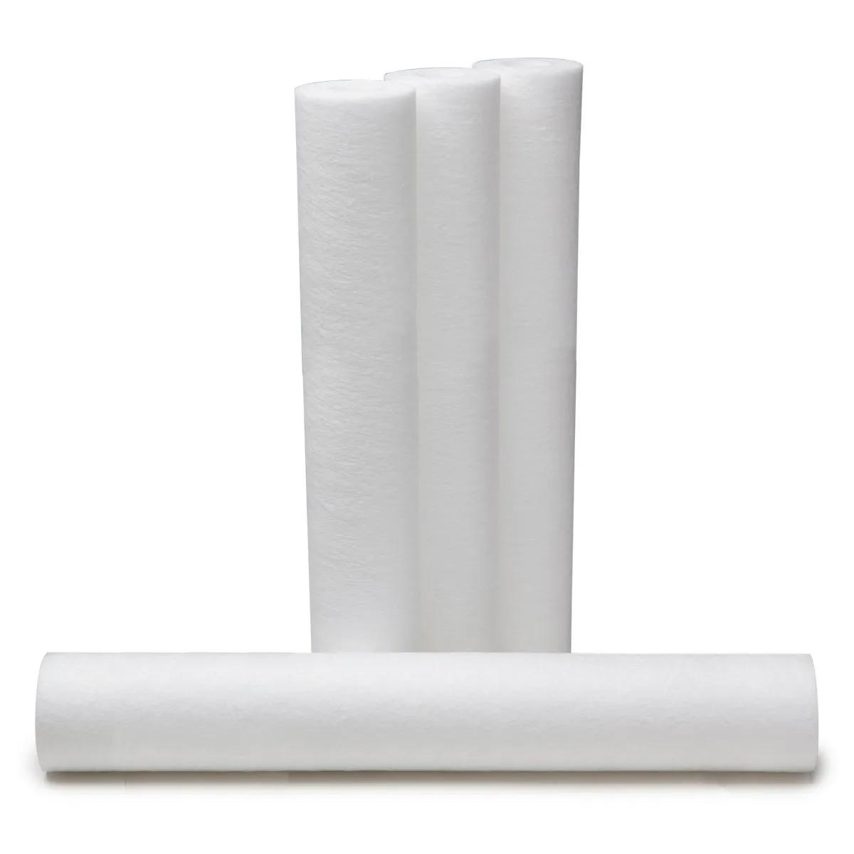 Aquasana Replacement 20-inch Sediment Pre-Filters for Whole House Water Filtration Systems - 4 Count - EQ-304-20, White