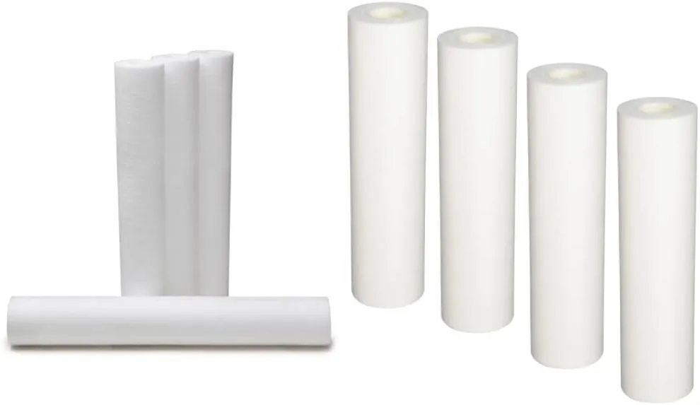 Aquasana Replacement Sediment Pre-Filters for Whole House Water Filtration Systems (4 Count) | Aquasana EQ-304 Replacement 10-Inch, Sediment Pre-filters for Whole House Water Filter Systems (4 Count)