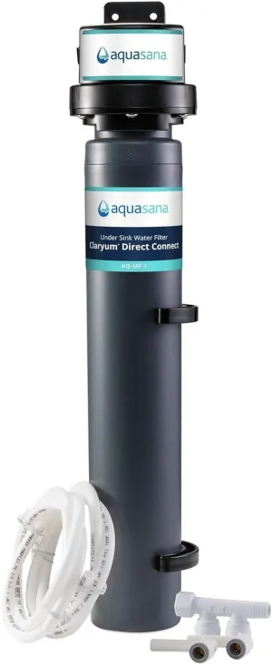 Aquasana Under Sink Water Filter and Replacement Bundle | Claryum Direct Connect