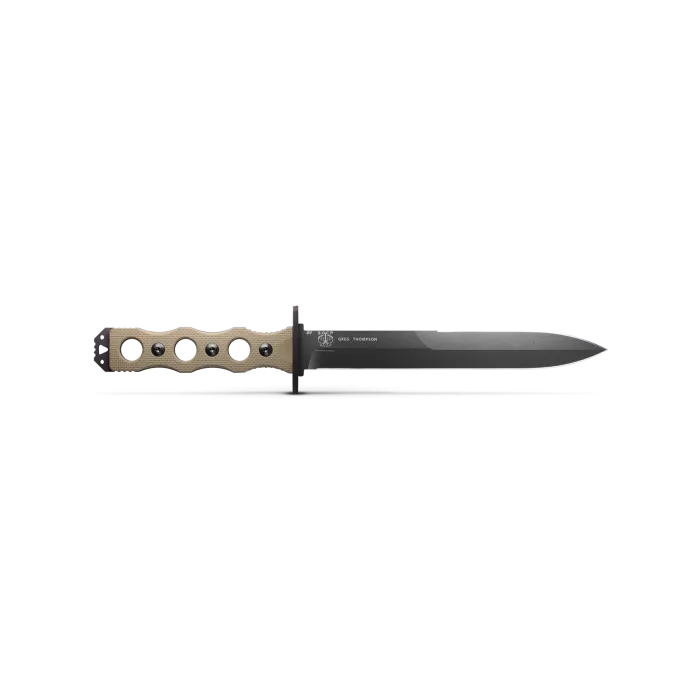 Benchmade 185BK-1 SOCP Fixed Blade Plain Edge G-10 Black 7.11" Knife