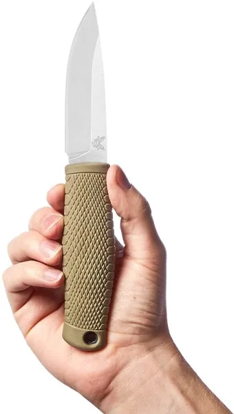Benchmade 200 Puukko Fixed Blade Knife Ranger Green 3.75" Satin CPM-3V