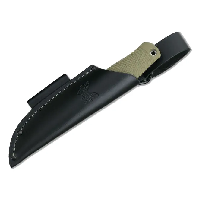 Benchmade 200 Puukko Fixed Blade Knife Ranger Green 3.75" Satin CPM-3V