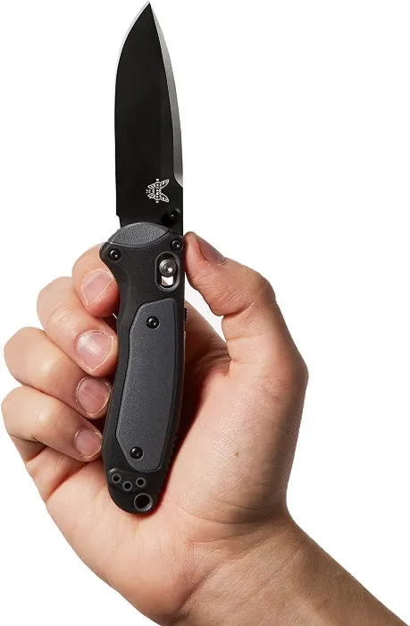 Benchmade Mini Boost 595BK Drop-Point Blade Knife
