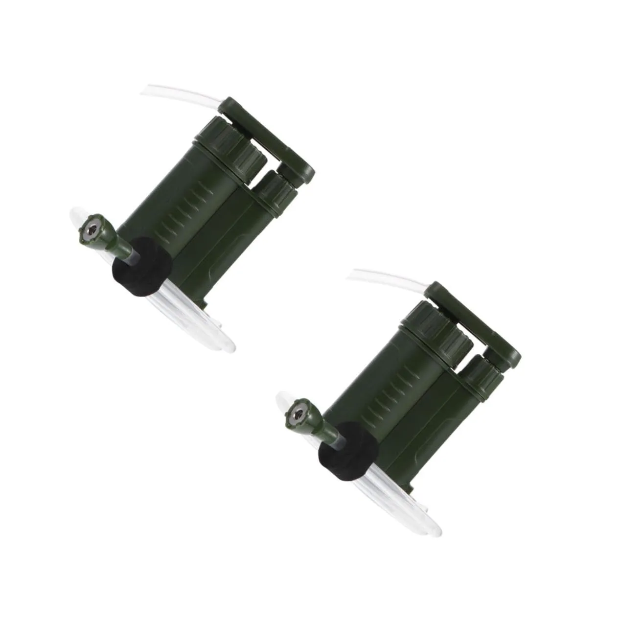 BESPORTBLE 2 Pcs Emergency Water Filter Pump Camping Water Dispenser for Hiking Backpacking Survival Gear