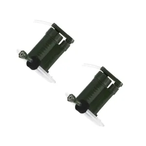 BESPORTBLE 2 Pcs Emergency Water Filter Pump Camping Water Dispenser for Hiking Backpacking Survival Gear