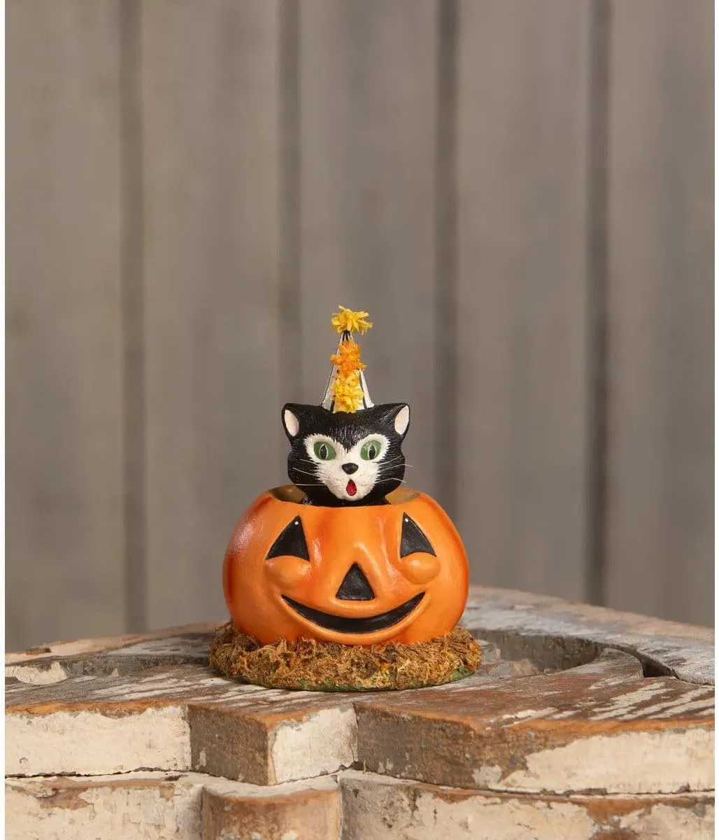 Bethany Lowe Halloween Cecil's Cat Hang Out