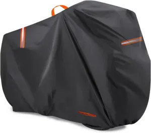 Bike Cover for Cannondale Scalpel-Si, 420D Bike Outdoor Storage Cover Windproof Bicycle Covers with Lock Holes Bikes Tarp All Weather Durable Bicycle Cover