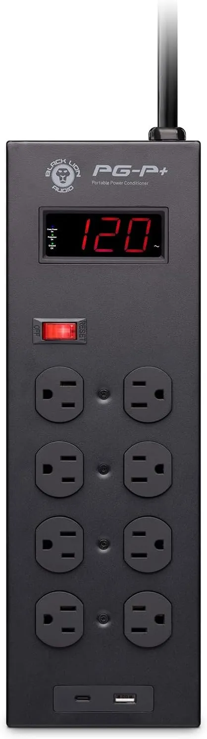Black Lion Audio PG-P Plus Portable Power Conditioner and Surge Protector
