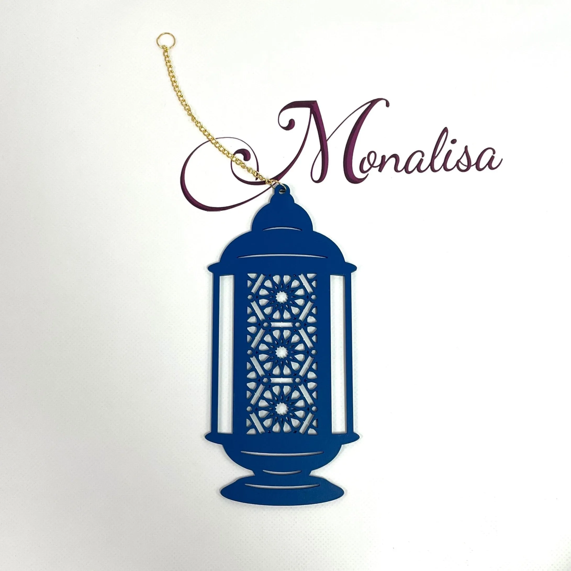 Blue Lantern Decoration