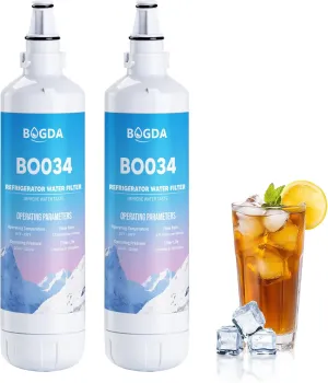 BOGDA 7012333 7042803 Water Filter Replacement, Fit for Sub-Zero UC-15I, Manitowod K00374/K00374001 and Mani-towoc AR-2800/SM-50, Compatible with Sub-Zero 7012333 7042803 Filter Replacement, 2 Pack