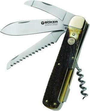 Boker 110649 Hunters Knife Quadro CPM with 3.3-in. Blade