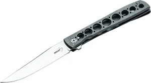 Boker Plus 01BO730 Urban Trapper Knives with 3-1/2 in. Straight Edge Blade, Silver