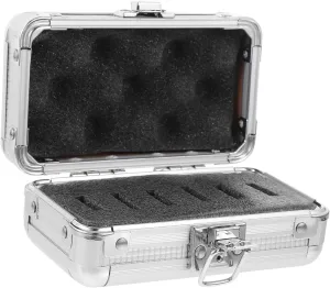Box Filter Box Aluminum Telescope Filter Case with Foam for Eyepieces Telescope Filter Storage Telescope Filter Container Telescope Filter Holder Camera Stand Iron Shell Hard