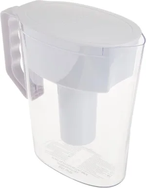 Brita Slim Water Pitcher with 1 Filter, White, 5 Cup