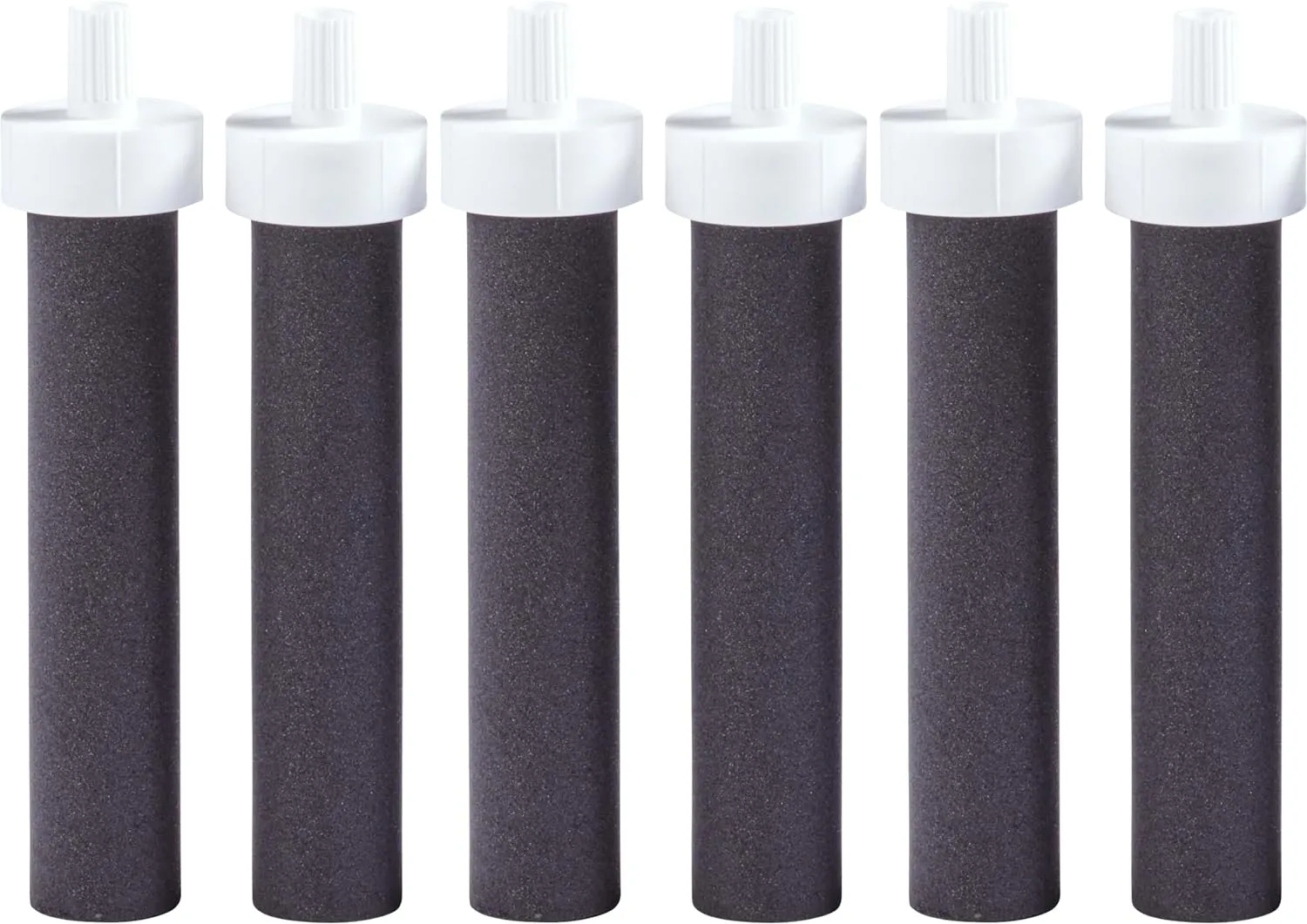 Brita Water Bottle Replacement Filters, BPA-Free, Replaces 1,800 Plastic Water Bottles a Year, Lasts Two Months or 40 Gallons, Includes 6 Filters