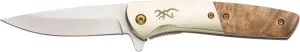 Browning 3220470B: Knife, Nine Mile, Burlwood