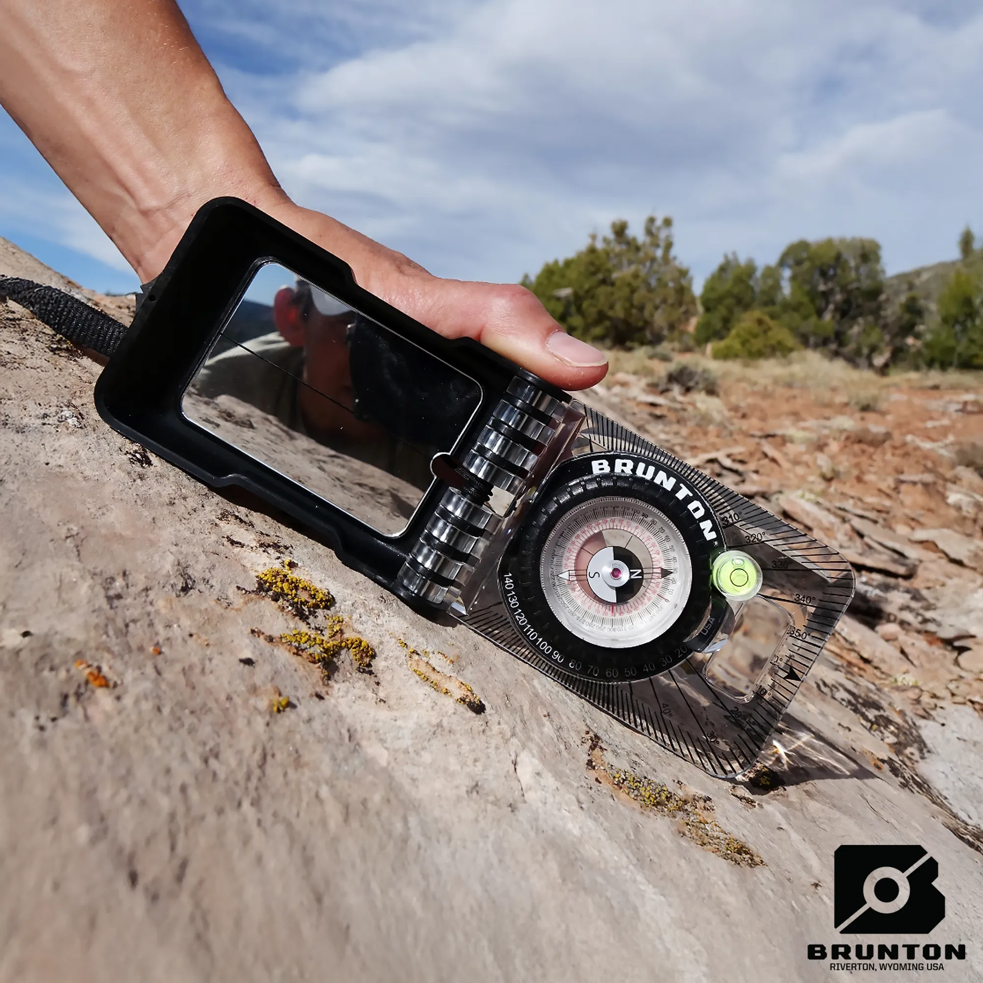 Brunton Geo Lite Baseplate Transit Compass