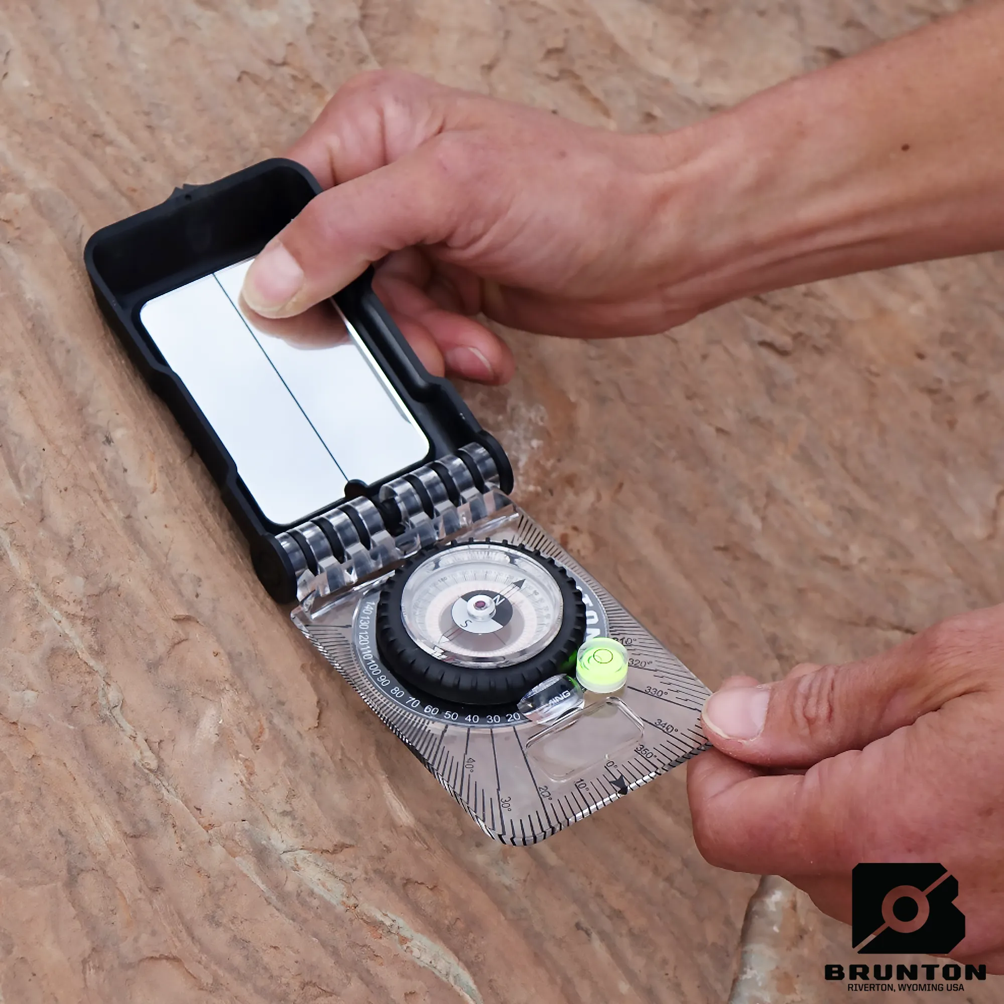 Brunton Geo Lite Baseplate Transit Compass