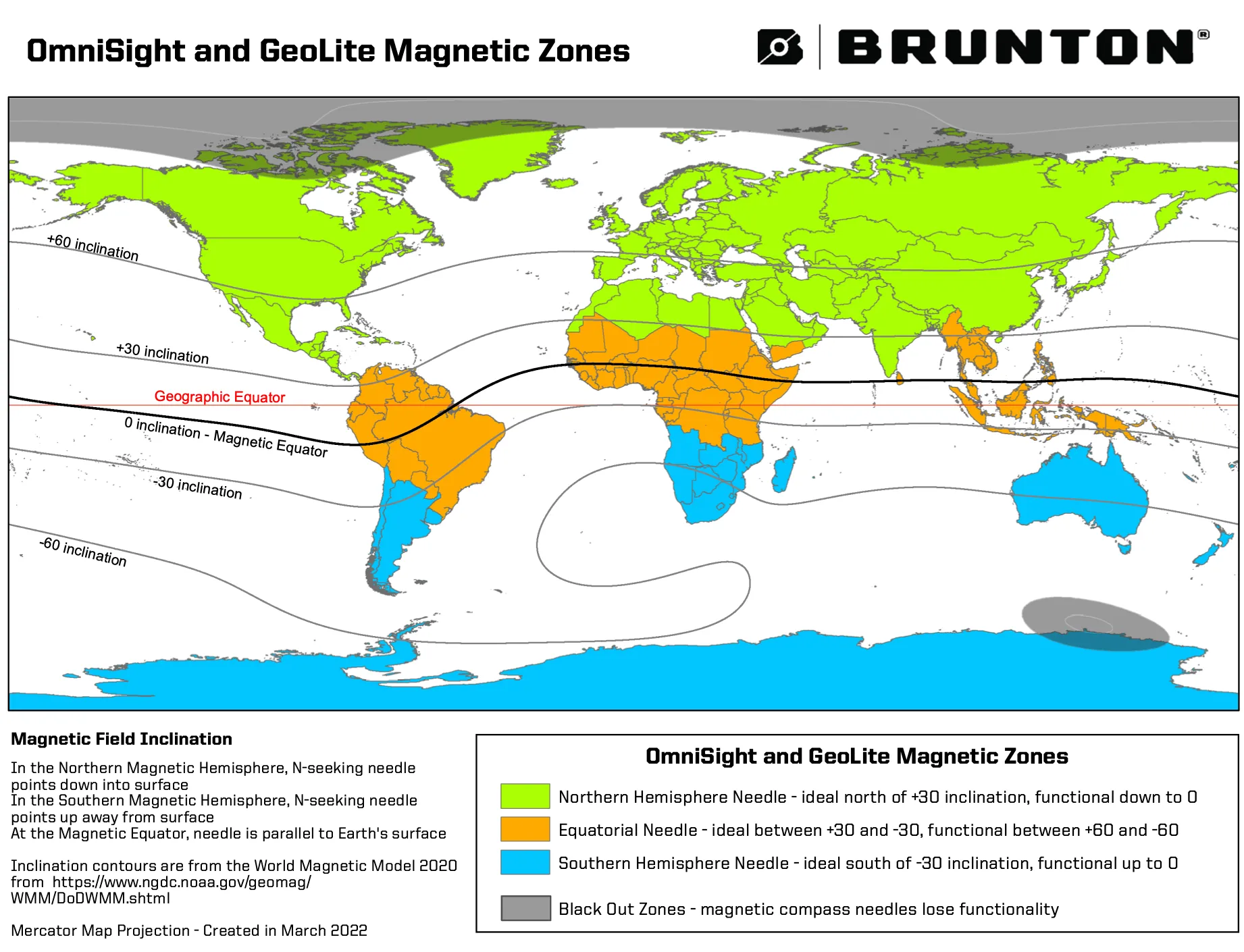 Brunton Geo Lite Baseplate Transit Compass