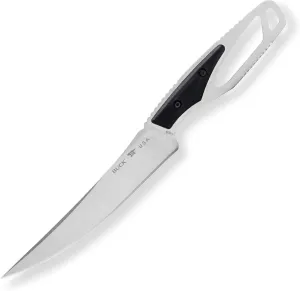 Buck Knives 636 Paklite Processor Select Fixed Blade Hunting Knife, 5 3/4" 420HC Steel Blade, Fiberglass Handle, with Sheath
