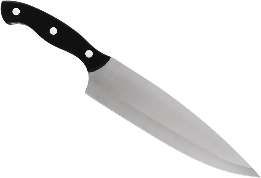 Buck Knives 931 Chef's Knife, 8-Inch 420HC Stainless Steel Blade, Paperstone Slate Handle, Kitchen Cutlery