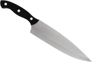 Buck Knives 931 Chef's Knife, 8-Inch 420HC Stainless Steel Blade, Paperstone Slate Handle, Kitchen Cutlery