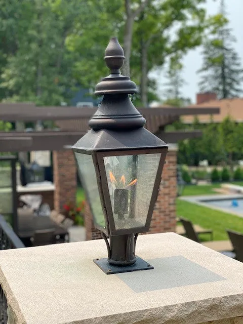 Burridge Copper Lantern - Wall Mount