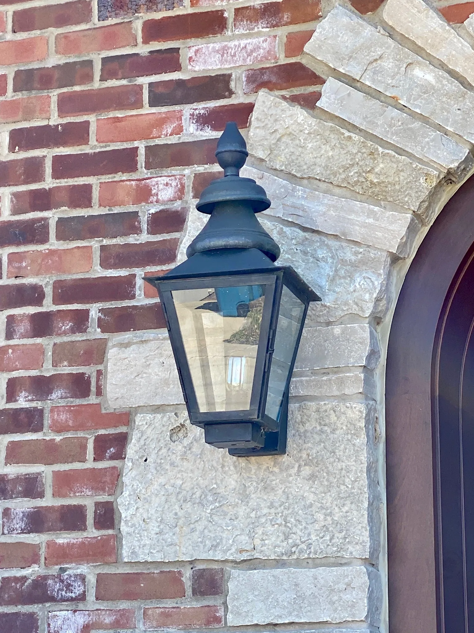 Burridge Copper Lantern - Wall Mount