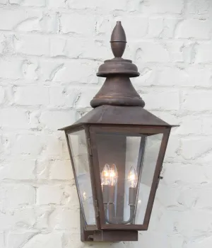 Burridge Copper Lantern - Wall Mount